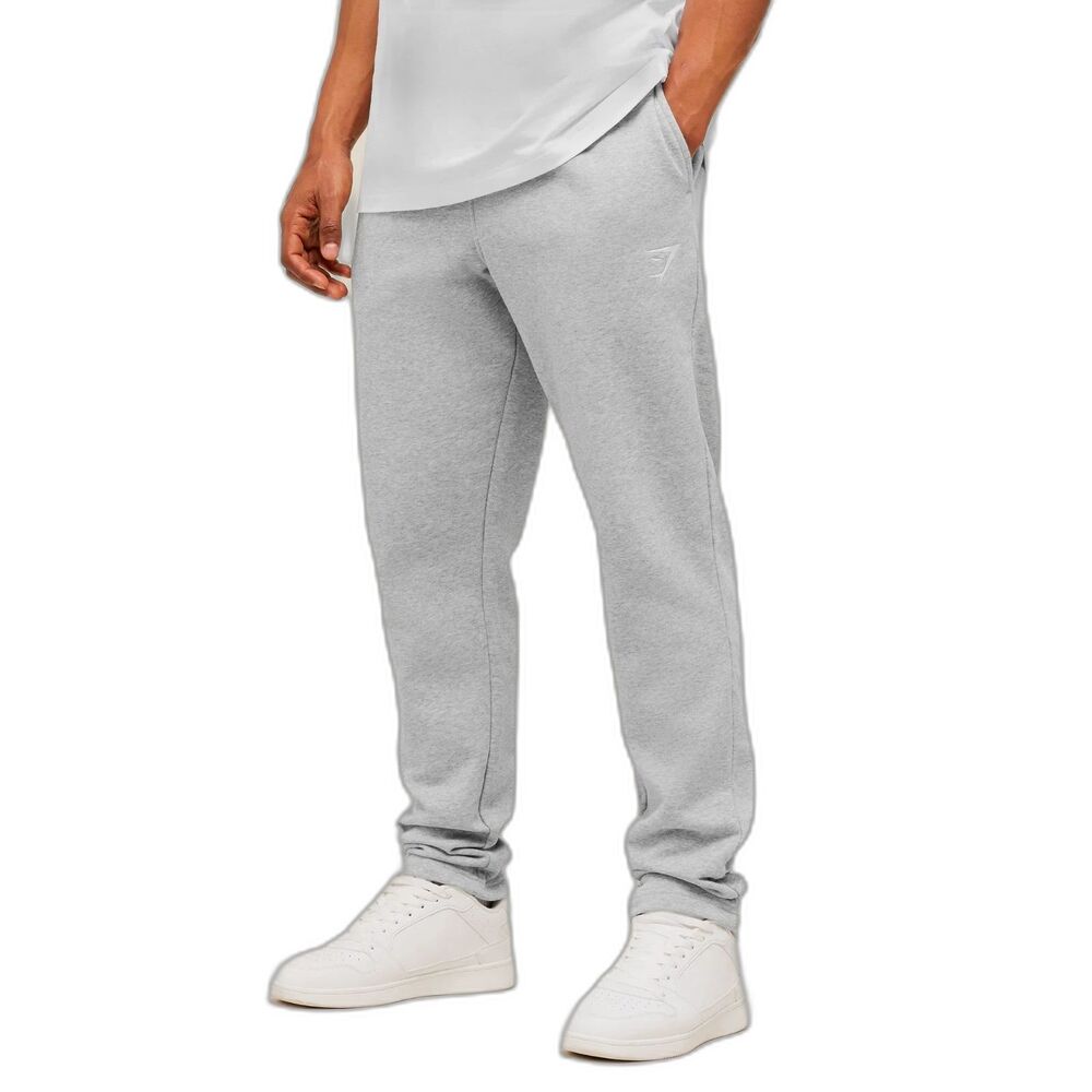 Gymshark Men's XL Light Gray Tapered Joggers Lightweight Activewear